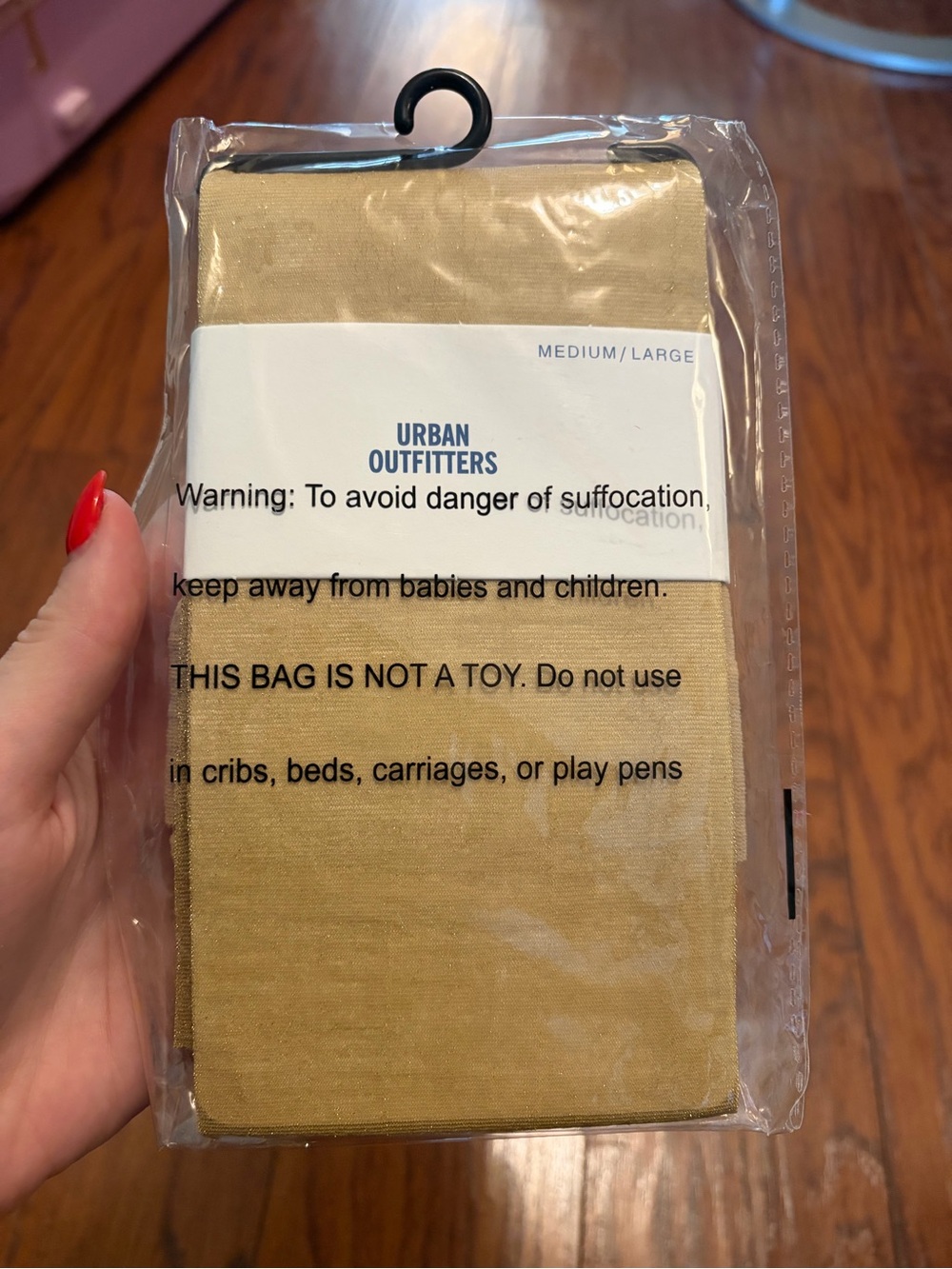Urban Outfitters  Gold Tights - Medium/Large